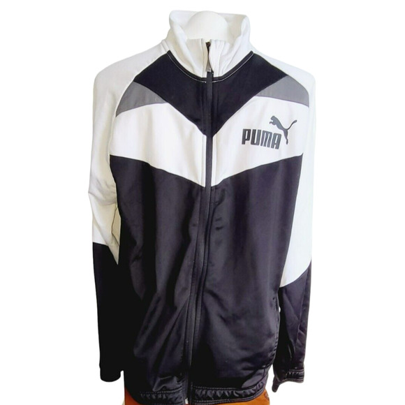 Puma Full‎ Zip Jacket Boy's Size L - Picture 1 of 4
